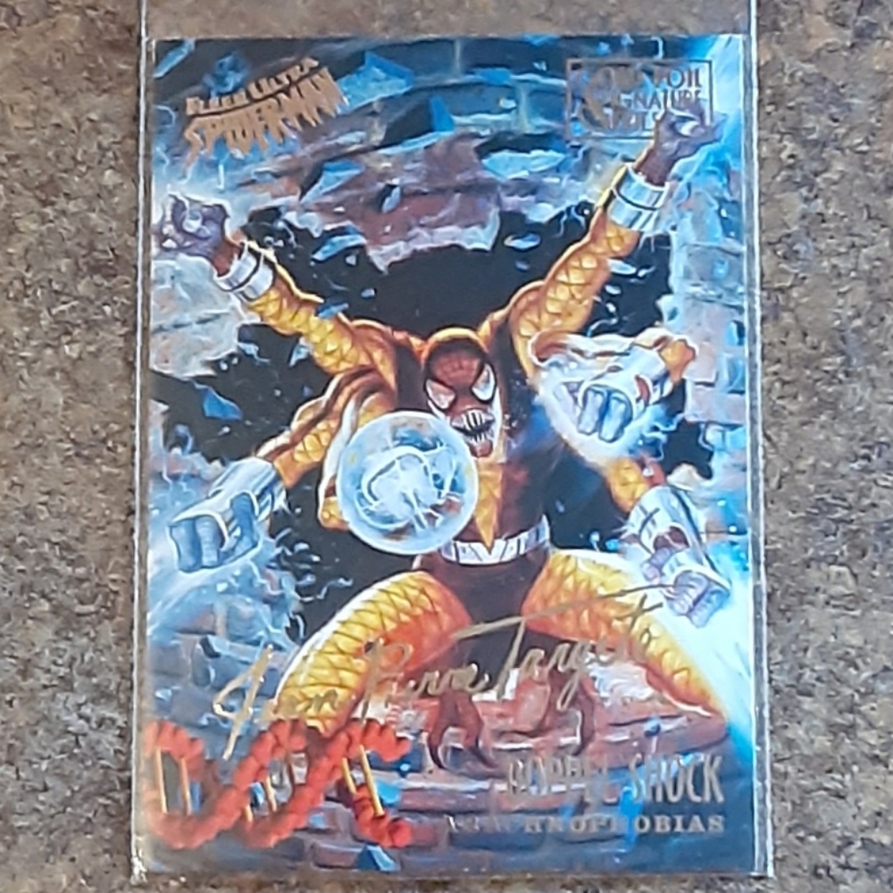 Fleer Ultra Spider-Man Gold Foil Signature Series